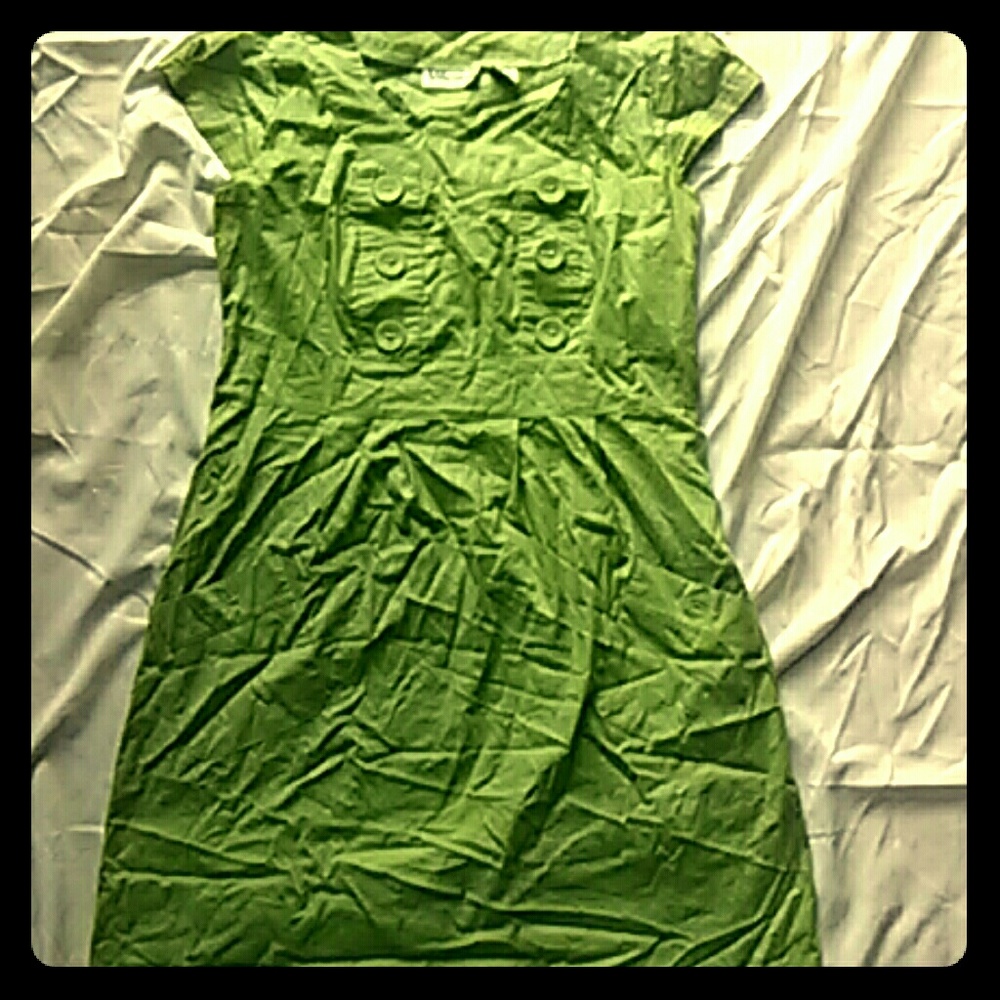 Green dress